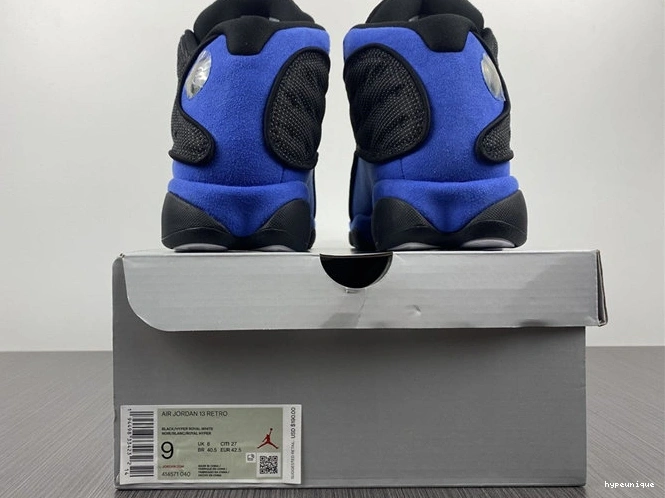 HYPE Royal QuickDry Black 4175 13 Retro Hyper Jordan 414571- 1014